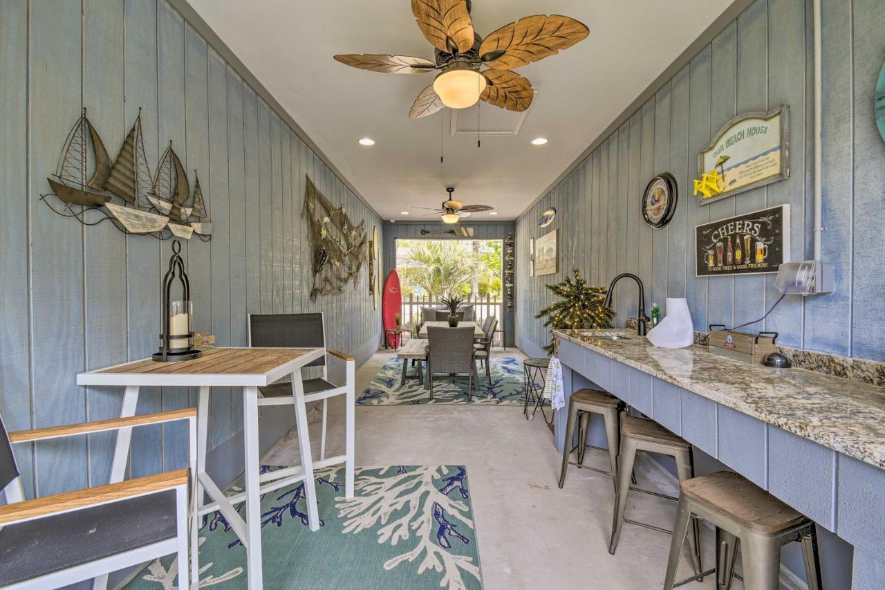 Ocean Isle Beach Home With Shared Lanai And Grill Extérieur photo